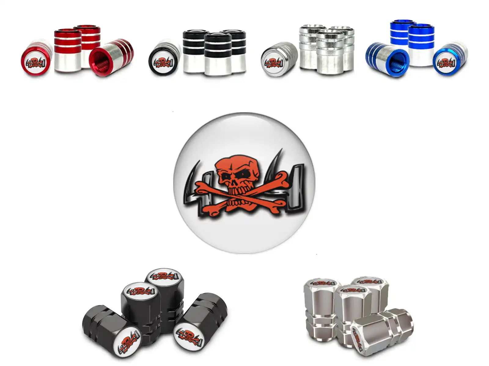 Tire Valve Stem Caps SUV Sturdy Edition